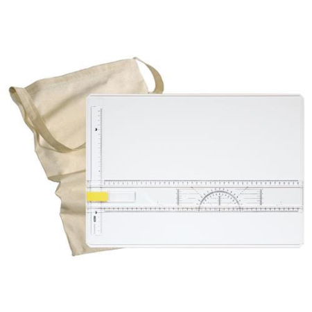 PLANSETA PROIECTARE A3 ECONOMY ARISTO CU GEANTA TEXTILA, AR70309 [1]