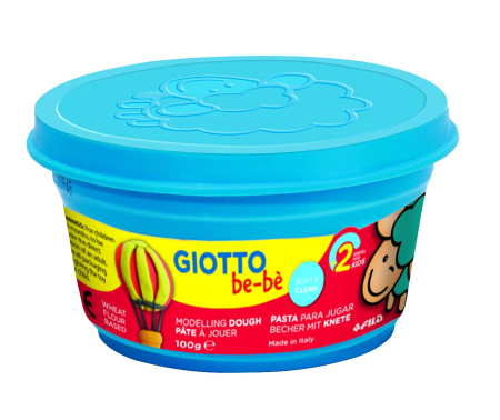 Set Plastilină Giotto be-bè 4x100g - Naturală & Moale [1]