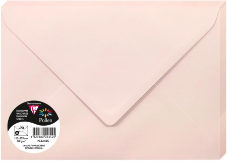 Plicuri Colorate - Set 20 Plicuri Clairefontaine C5 Opalin - 5342C