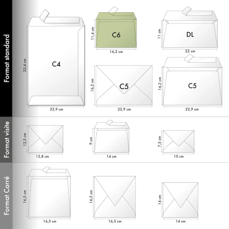 Set 20 Plicuri Clairefontaine C6 Opalin - 5346C [5]