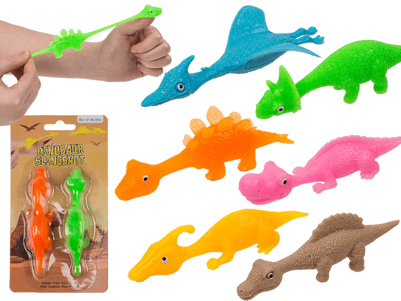 Jucarii - Set 2 Praștii Dinozaur 13cm TPR 59/2195 - ipb.ro