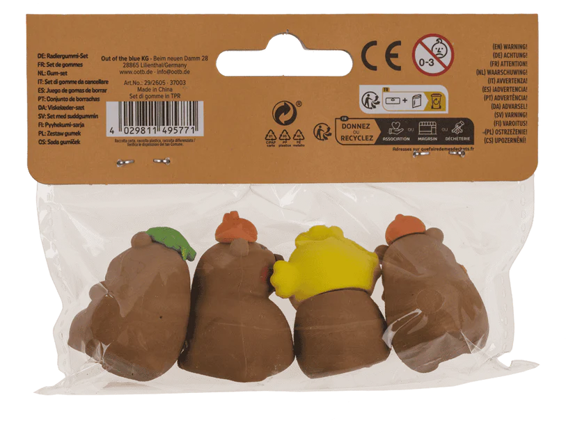 Set 4 Radiere Capybara 3.5x2cm 29/2605 - ipb.ro [2]