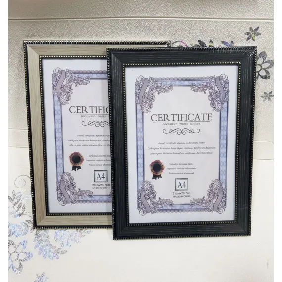 MIJLOACE DE PREZENTARE - RAMA FOTO A4 ASPECT DE LEMN 21*29.7CM F88016