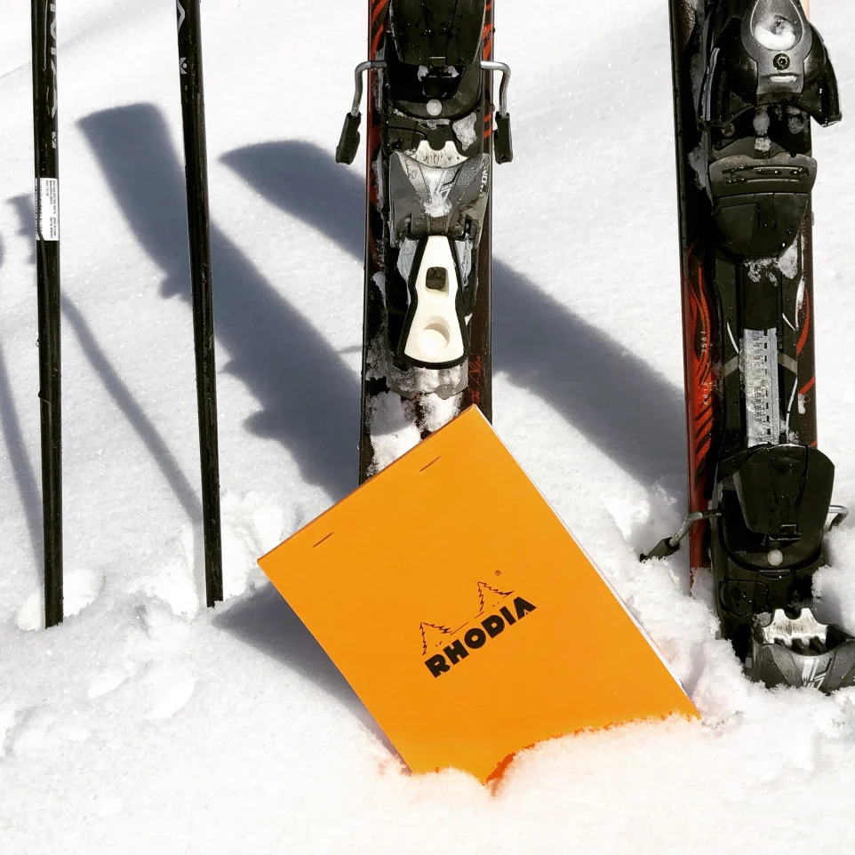 BLOC NOTES A5 80F N16 VELIN ORANGE RHODIA 16000C [6]