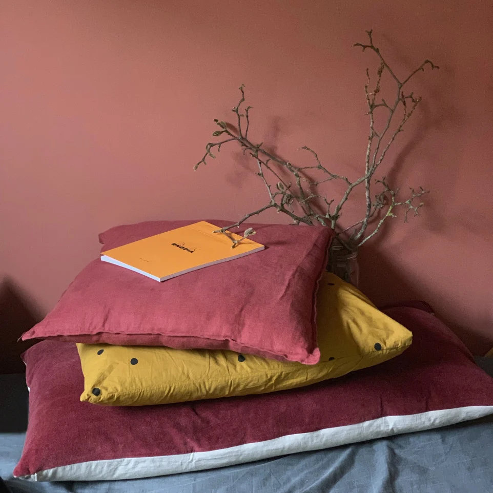 BLOC NOTES A5 80F N16 VELIN ORANGE RHODIA 16000C [5]