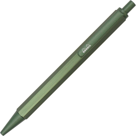 INSTRUMENTE SCRIS DE LUX SI CADOURI - PIX CLICK 0.7MM RHODIA SCRIPT METALIC VERDE SALVIE 9387C