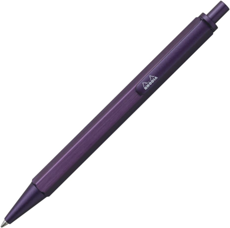 INSTRUMENTE SCRIS DE LUX SI CADOURI - PIX CLICK 0.7MM RHODIA SCRIPT METALIC VIOLET INCHIS 9307C