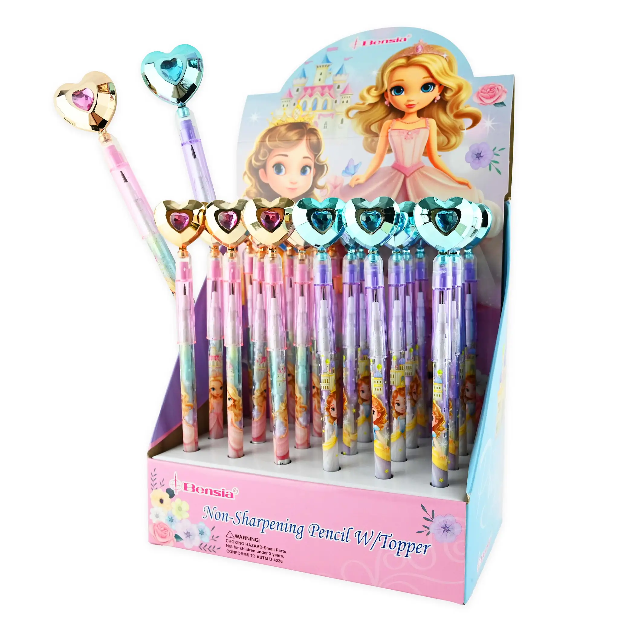 Instrumente pentru scris kids - CREION CU SCRIERE INFINITA, INIMIOARA DIAMANT, PRINTESA 10048