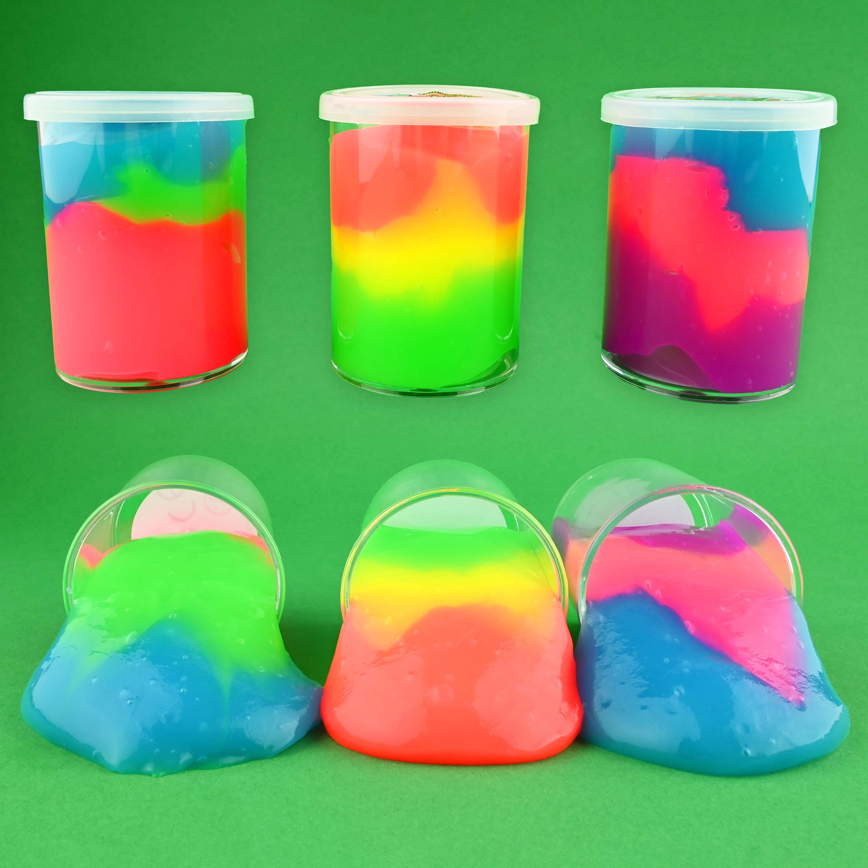 Slime/ Nisip kinetic/ Hidrofobic - CUTIUTA SLIME RAINBOW 64063