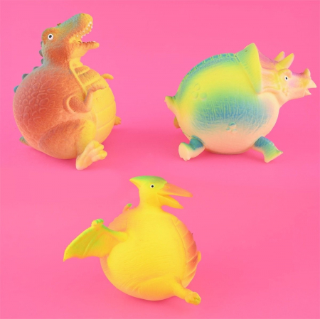 Squishy - ROB FIGURINA SQUISHY 10CM DINOZAUR FLOUR 41195