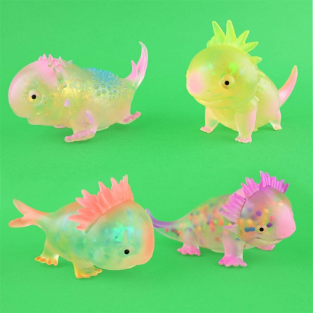 Squishy - ROB FIGURINA SQUISHY 12CM AXOLOTL CU MARGELE 41202