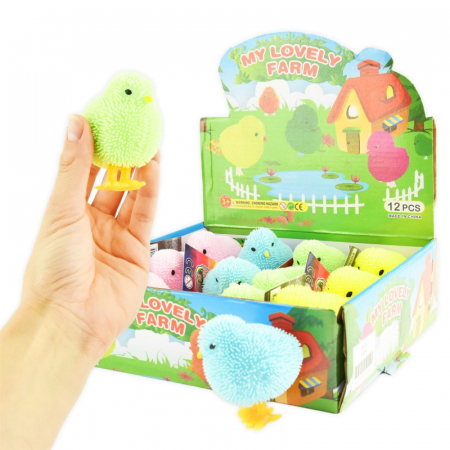 Squishy - ROB FIGURINA SQUISHY 7.5CM PUI DE GAINA DIVERSE CULORI 41243