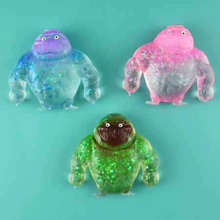 ARTICOLE COPII - FIGURINA SQUISHY SUGAR 10CM GORILA GLITTER 41064