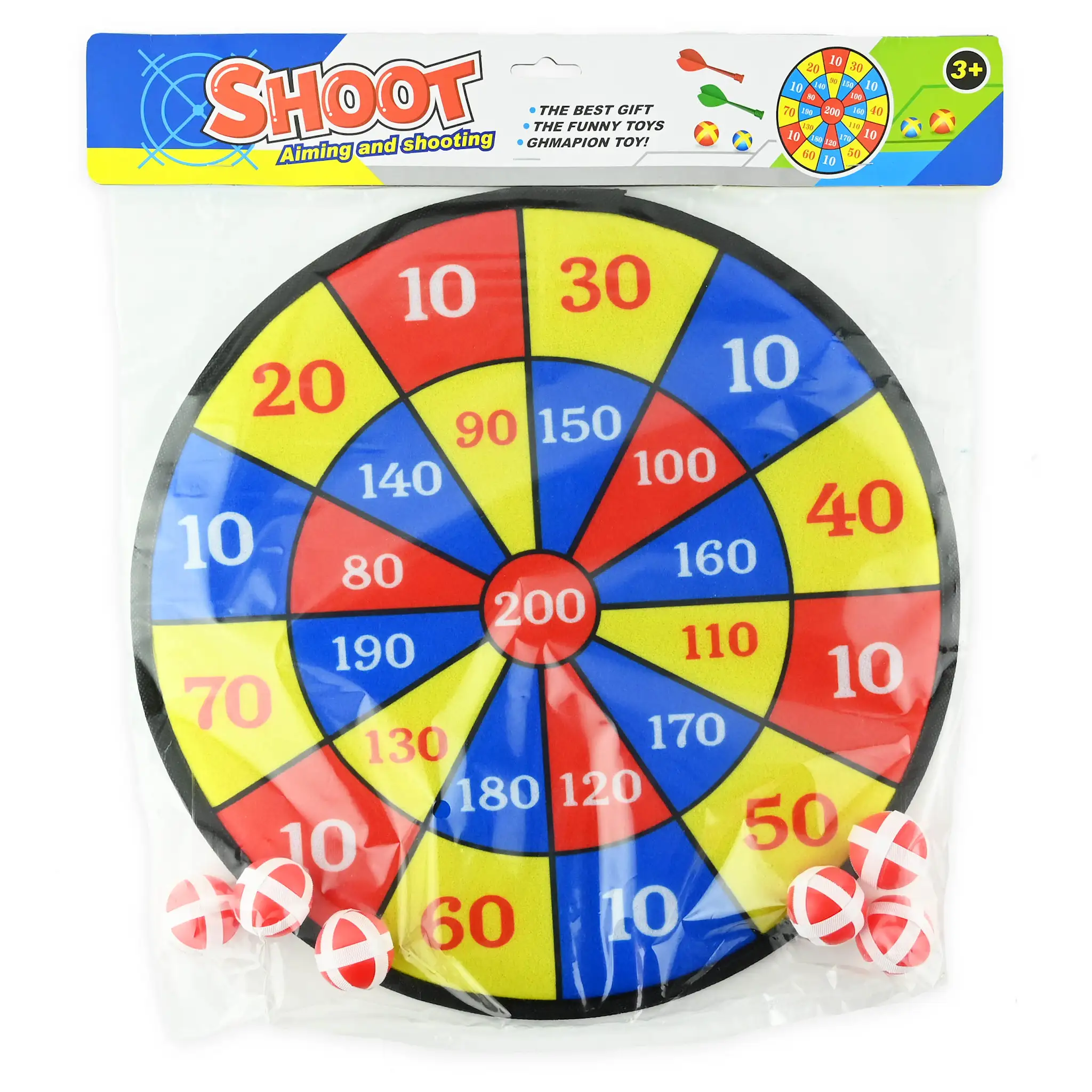 ARTICOLE COPII - JOC DARTS CU 6 BILE 36CM 90179