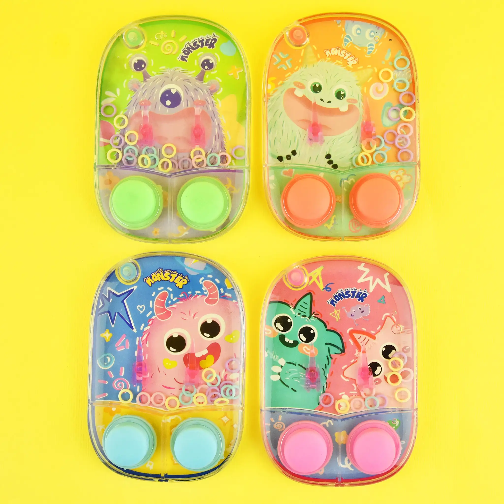 ARTICOLE COPII - JOC INTERACTIV CU CERCULETE IN APA 11CM MONSTRII 26141