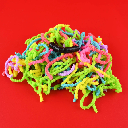 Jucarii Educative - JUCARIE ANTISTRESS 30G VIERMI MAGICI CURCUBEU 41087