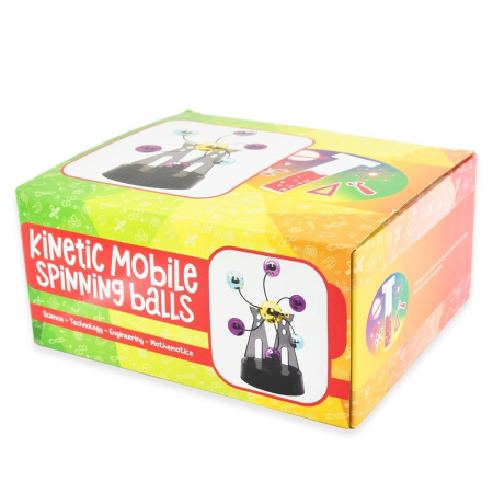 ROB KINETIC PERPETUUM MOBILE 20CM SPINNING BALLS 50075 [1]