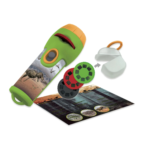 LANTERNA PROIECTOR COPII 3 DISCURI 24 IMAGINI DINOZAURI 26018 [1]