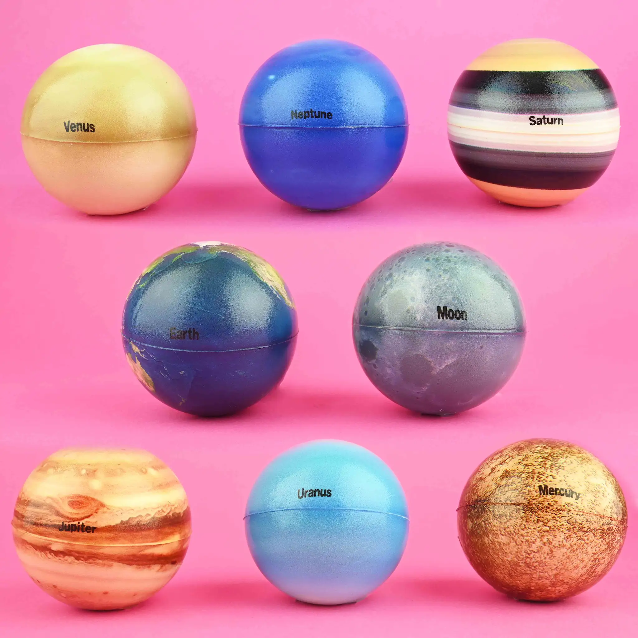 RECHIZITE SCOLARE - MINGE SQUISHY ANTISTRESS 6.5CM PLANETE 54147