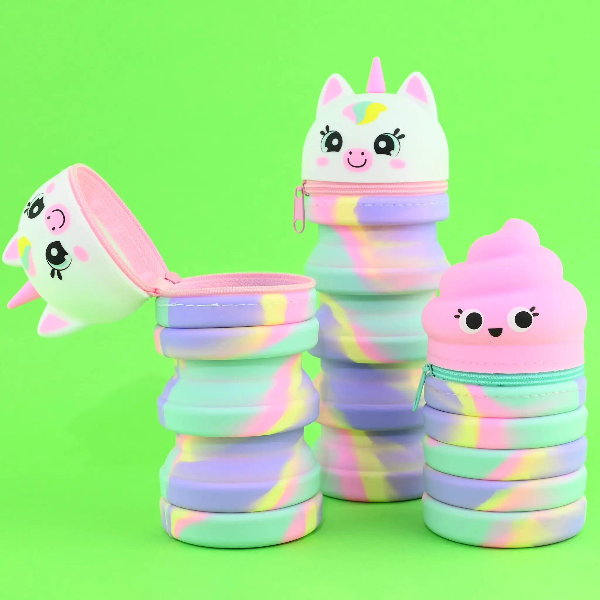 RECHIZITE SCOLARE - PENAR SILICON EXTENSIBIL 13x7x6.5CM UNICORN 14132