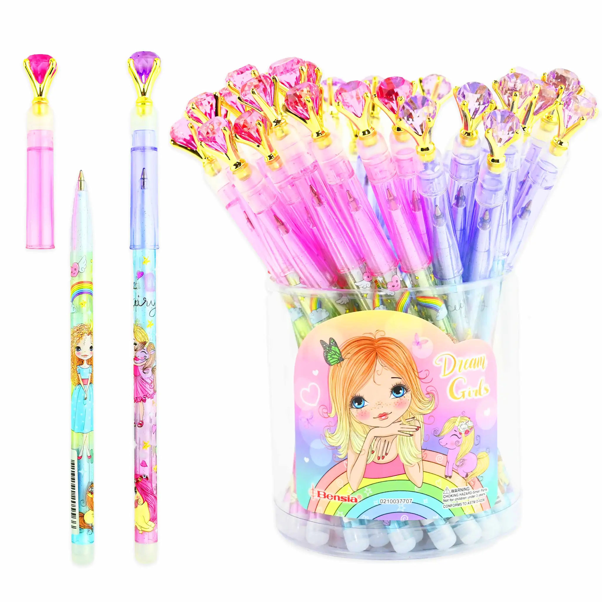 Instrumente pentru scris kids - PIX CU DIAMANT 18CM PRINTESA 11169