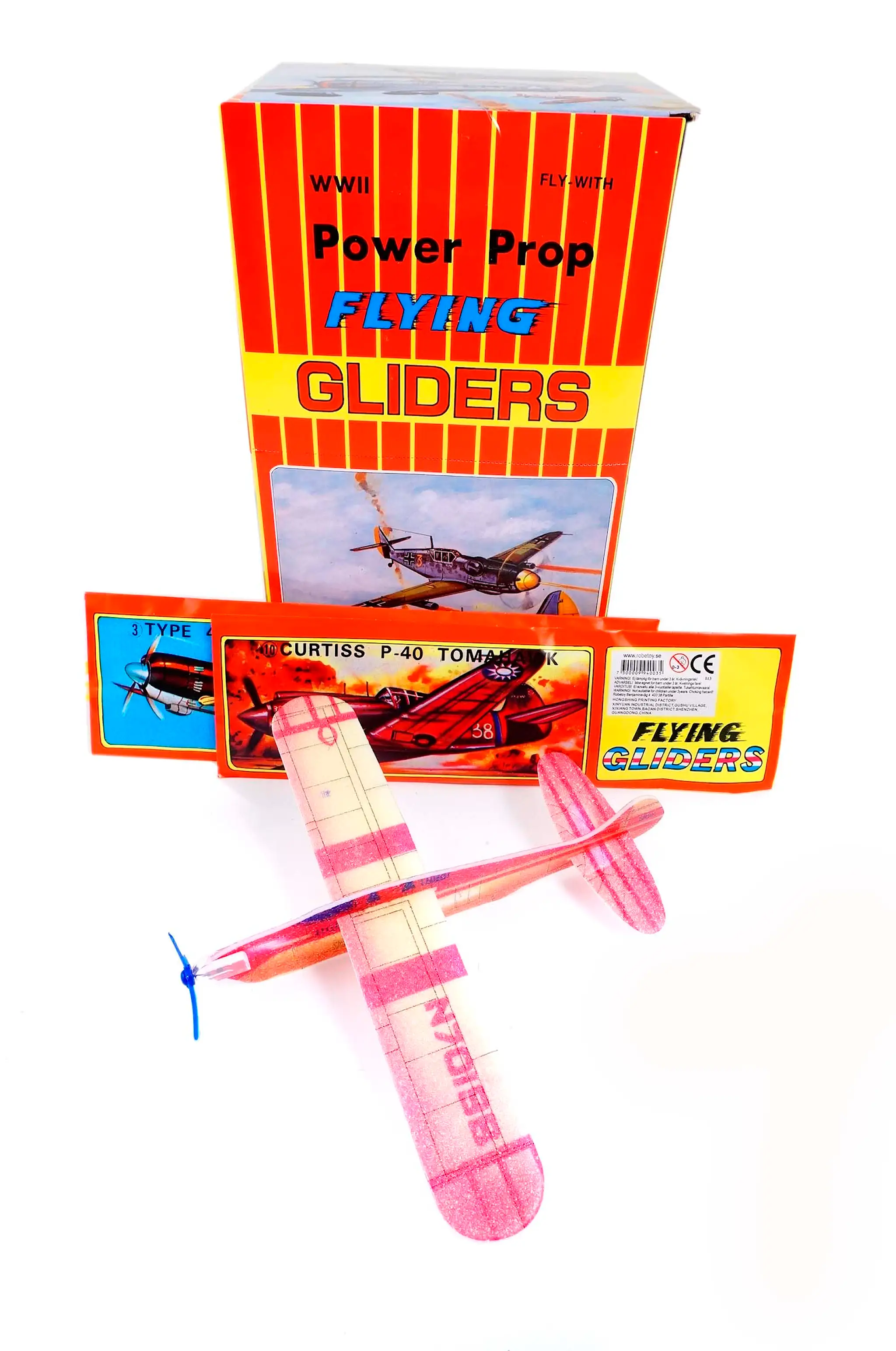 ARTICOLE COPII - PUZZLE POLISTIREN AVION CU ELICE 24CM 94003