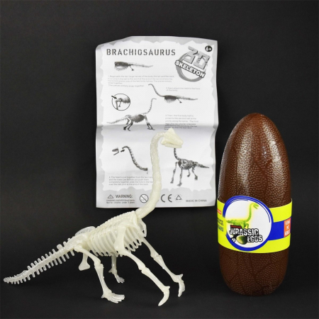 Jucarii Educative - ROB SCHELET DINOZAUR IN OU GLOW IN THE DARK 41883