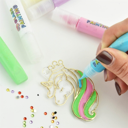 Seturi Creative pentru Copii - ROB SET CREATIV BIJUTERII 24.5CM PANDANTIV UNICORN 30229