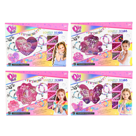 SET CREATIV BIJUTERII BRATARI SI MARGELE 28CM 30277 [1]