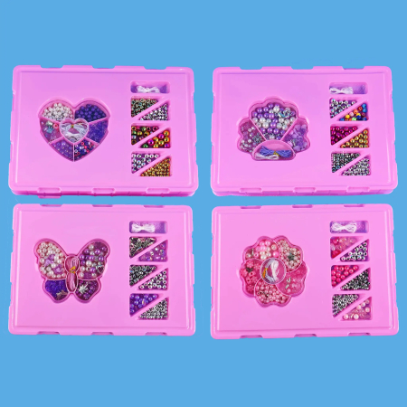 Seturi Creative pentru Copii - SET CREATIV BIJUTERII BRATARI SI MARGELE 28CM 30277