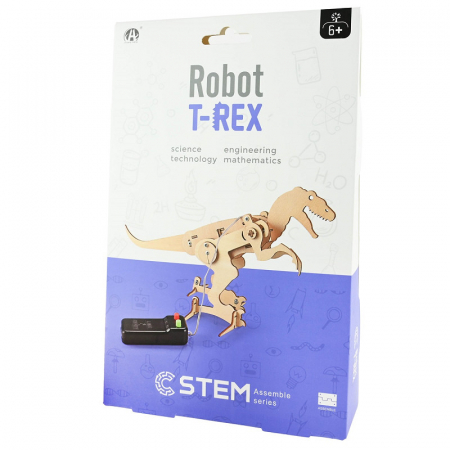 Kituri creative lemn - ROB SET CREATIV DIN LEMN T-REX 27313