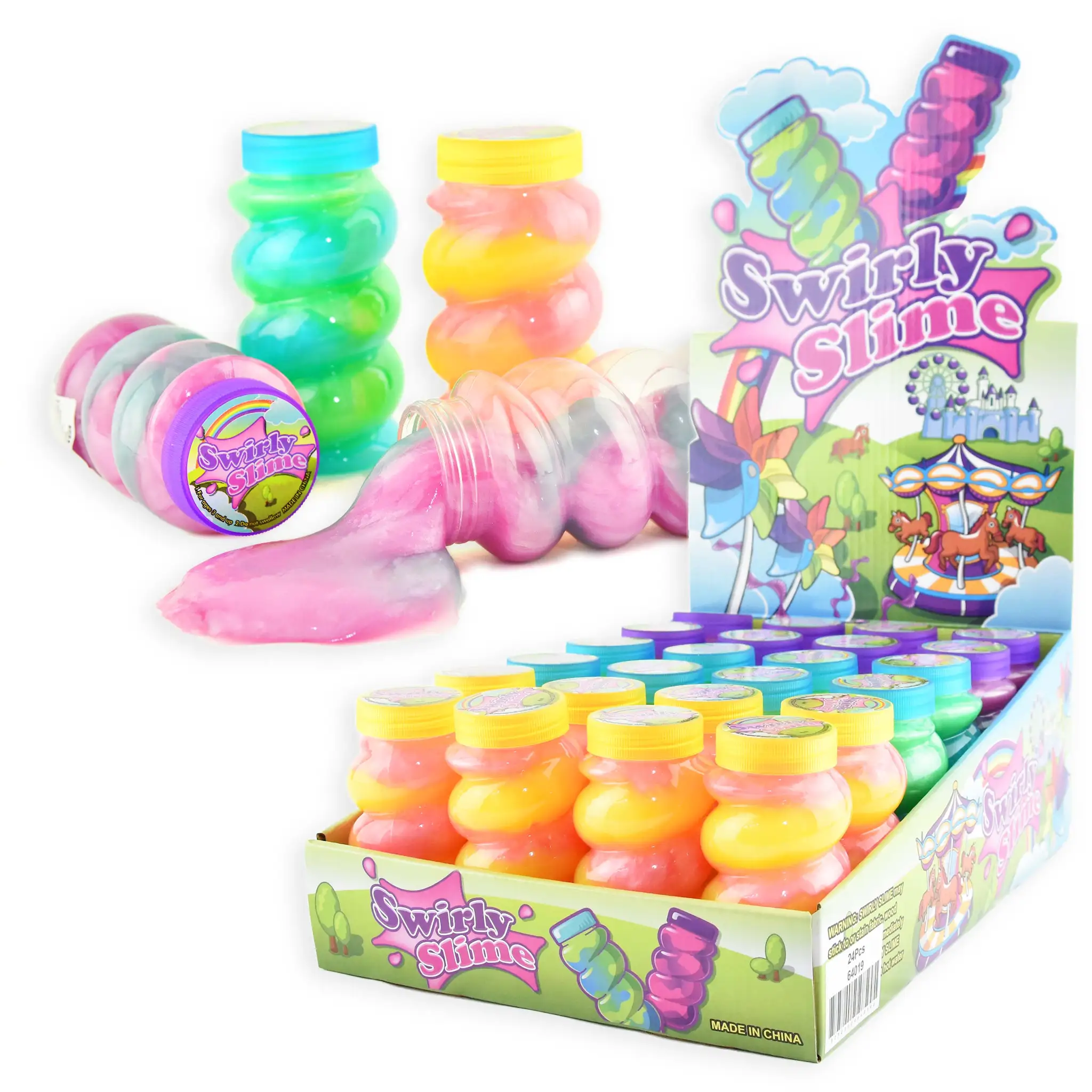 Slime - SLIME 10CM 120G STICLUTA SPIRALATA 64019