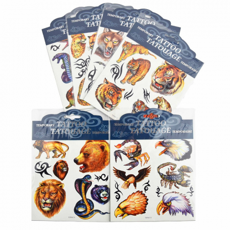 ROB TATUAJE TEMPORARE 6/SET ANIMALE 32472 [1]