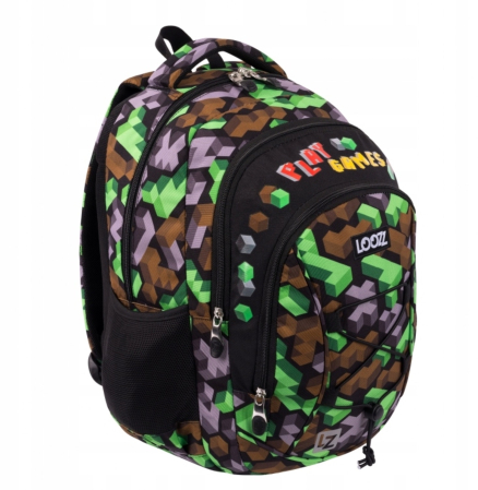 RUCSAC SCOLAR PREMIUM LOOZZ 3 COMPARTIMENTE PLAY GAMES 720062 [2]