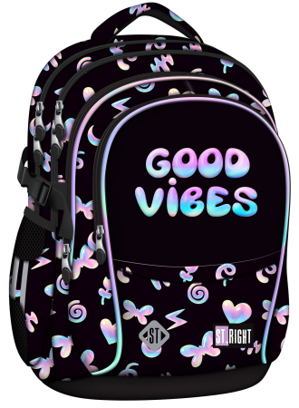 RECHIZITE SCOLARE IPB - Rucsac St.Right BP-01 Holo-Baloons 23L - 685224