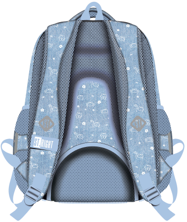 Rucsac Școlar St.Right BP-06 Meow Mood 23L - 301001 [1]