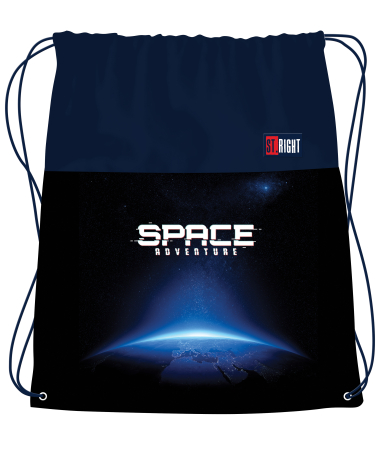 Saci de sport, Borsete - Sac Sport St.Right Blue Earth View 43x34cm - 301223