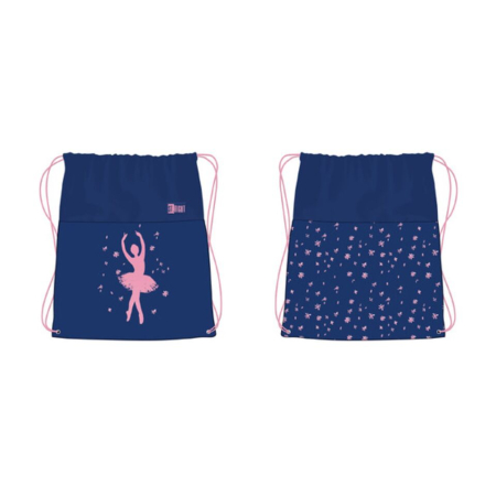 RECHIZITE SCOLARE IPB - Sac Sport St.Right Pink Ballerina 43x34cm - 300967