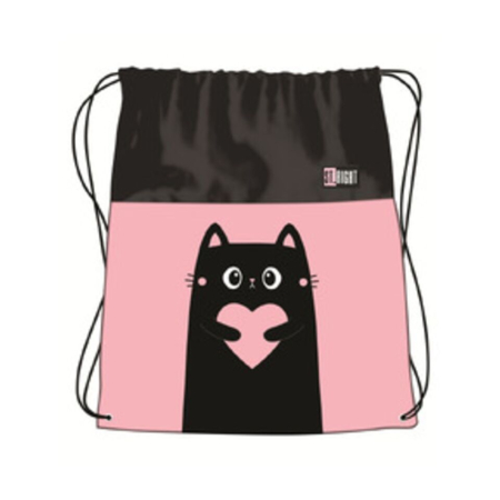 Saci de sport, Borsete - Sac Sport St.Right Purrfect Love 43x34cm - 697128