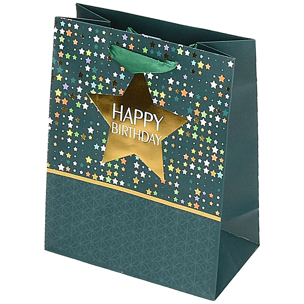 Sacoșă Cadou Happy Birthday 18x23x11cm - 157g [1]