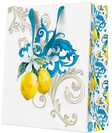 Sacose - SACOSA CADOU SICILIAN FLOWERS LEMON 20*25*10CM AGB1028703WK