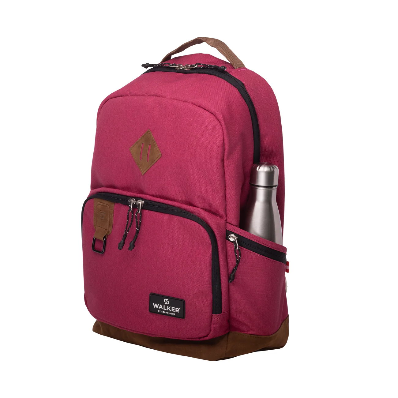 Ghiozdane, Rucsacuri, Trollere - SCH RUCSAC SCOLAR WALKER PURE ECO FRESH PINK 42154-452