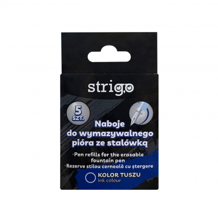 SCR PATROANE CERNEALA ALBASTRA CU STERGERE STRIGO  5/SET SD-017931 [0]