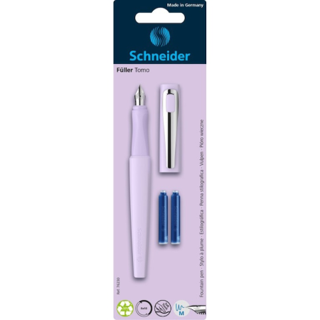 Stilouri si Rollere Scolare - STILOU SCHNEIDER TOMO CU 2REZERVE STI193 LAVANDA SD-019559