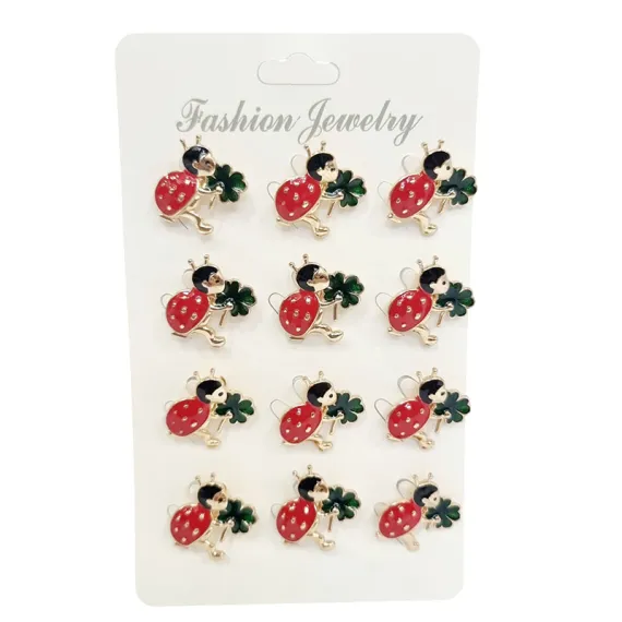 Fara categorie winmentor - SET BROSE MARTISOR BUBURUZE DIN METAL 12/SET BJ4873