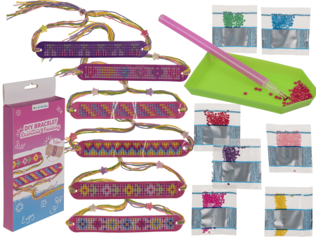 Seturi Creative pentru Copii - SET CREATIV BIJUTERII - BRATARA, PICTURA CU DIAMANTE 59/2272