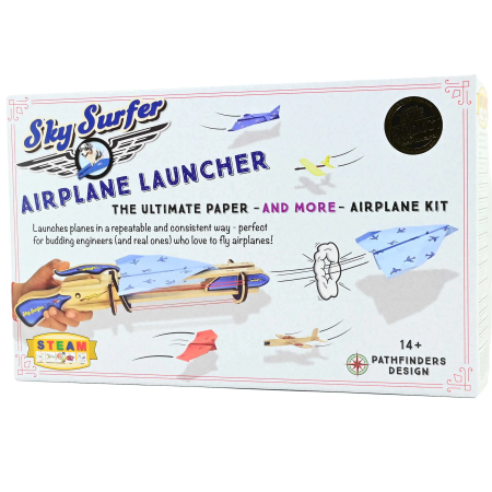 ARTICOLE COPII - Lanșator Avioane de Hartie din Lemn 41cm 27320 - ipb.ro