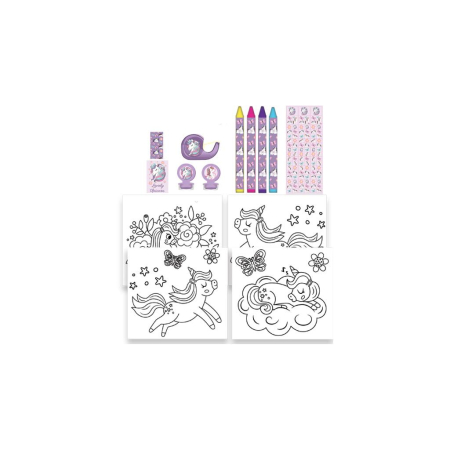 Set de Colorat Must Team Girl 12 Piese - 17.5x18.5cm [1]