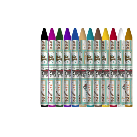 SET DE COLORAT 31 PIESE 54x47CM JURASSIC 570933 [5]