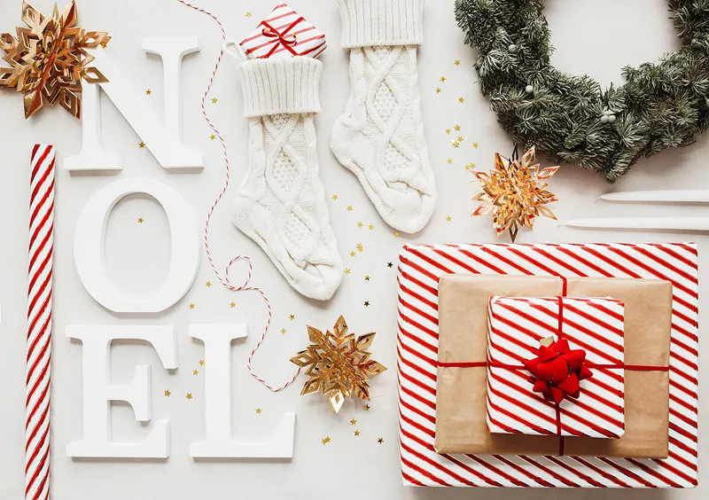 SET RIBON SI 2 FUNDITE DIN VELUR ROSU PRS2-007 [4]